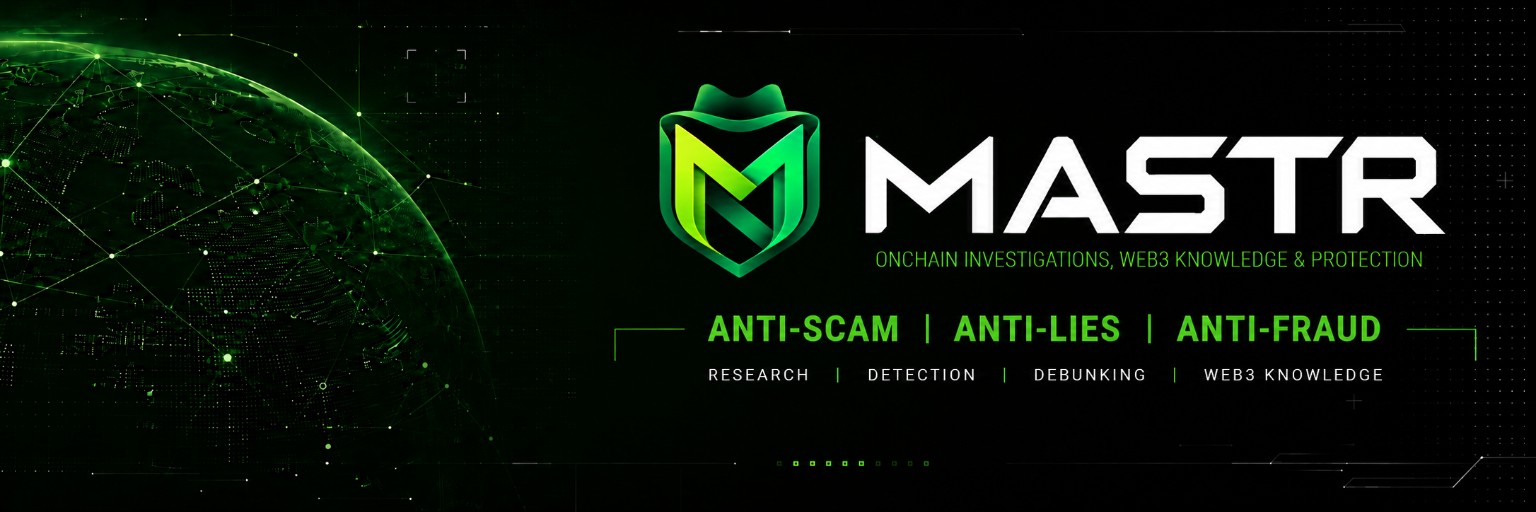 MASTR onchain investigations, Web3 knowledge and protection