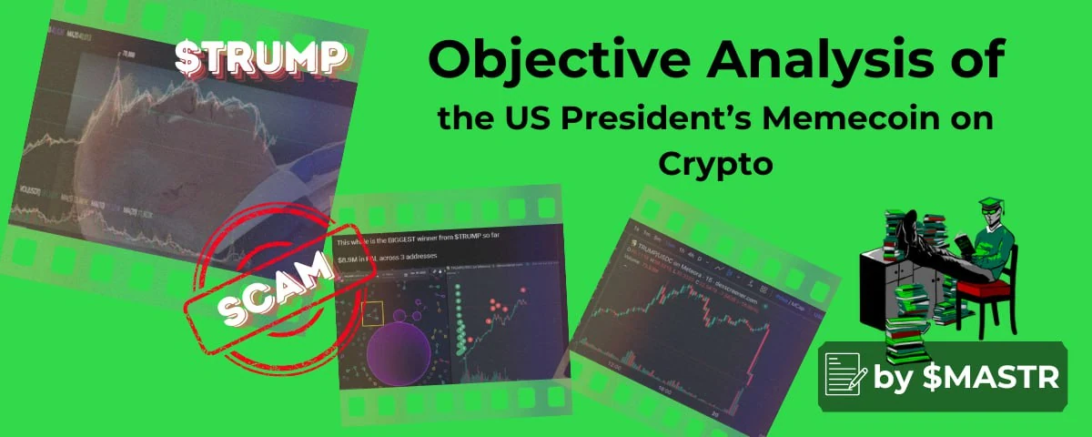 The TRUMP memecoin launch and its market impact — original source image